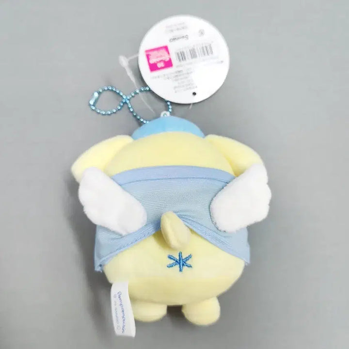 [BUNJANG] Sanrio Pompompurin Angel Jersey Plush / 폼폼푸린 엔젤 저지 무뉴구루미