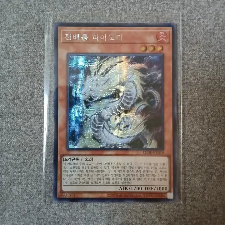 [BUNJANG] Yu-Gi-Oh! Tenyi Dracard Fidoara Secret Rare Bundle Set / 유희왕 천배룡 파이도라 시크, 소스 일괄
