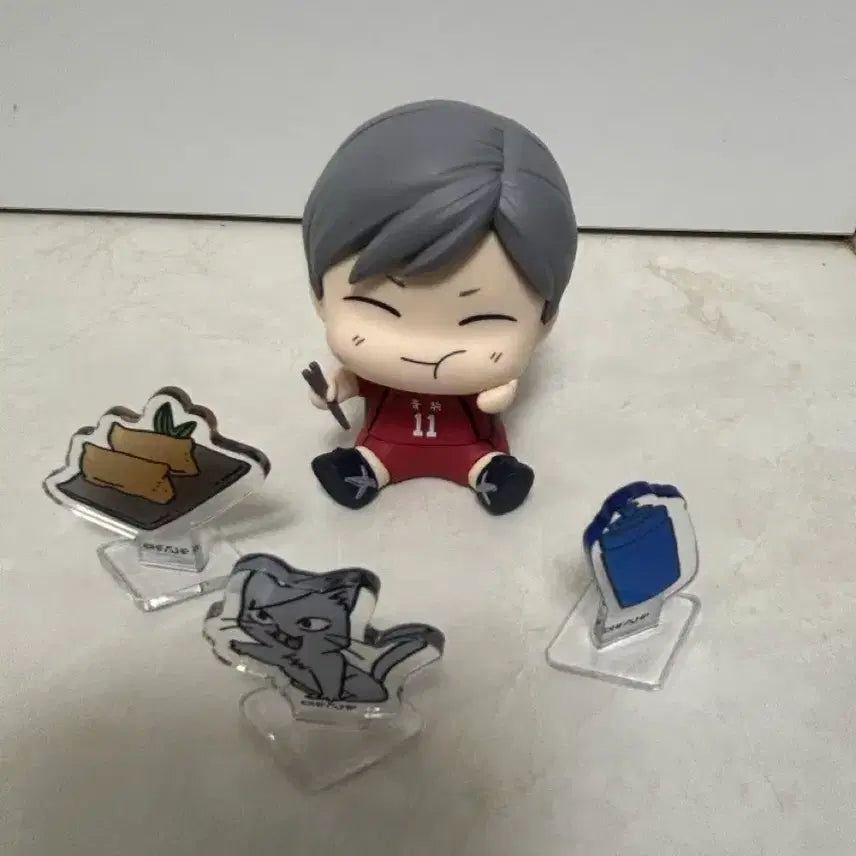 [BUNJANG] Haikyuu! Lev Haiba Bundle Set (Happy Figure, Paper Mask) / 하이큐 리에프 일괄 (해피피규어, 파페마스)