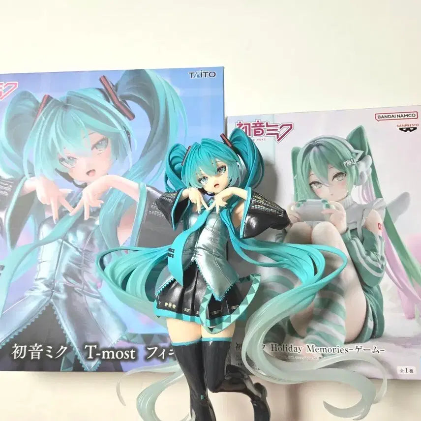 [BUNJANG] Hatsune Miku Holiday Memories Game Figure Bundle Set (Sealed) / (미개봉)하츠네 미쿠 피규어 홀리데이 게임 T-most 일괄판매