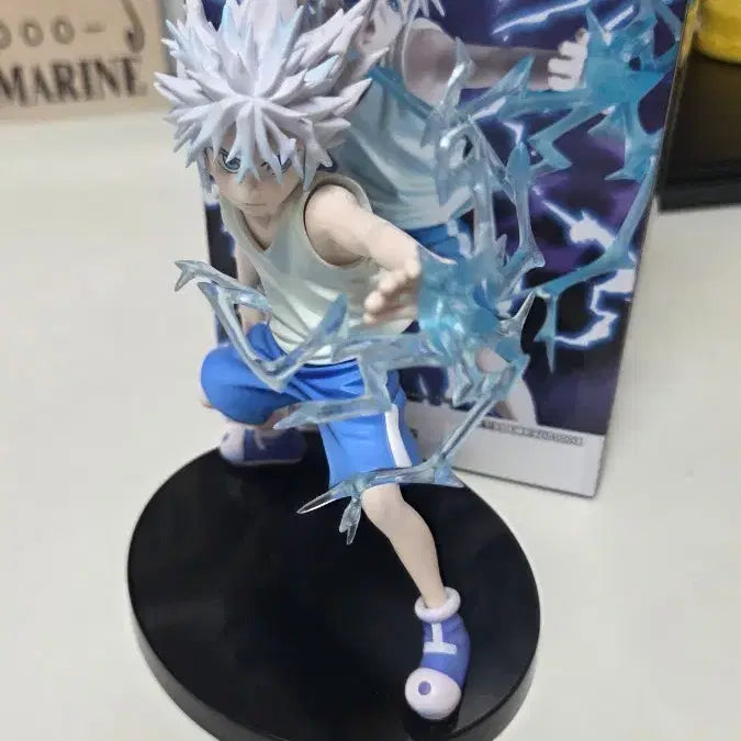 [BUNJANG] Hunter x Hunter Killua Zoldyck Vibration Stars Figure (Damaged) / 다리 파손 급처)헌터헌터 키르아 바이브레이션 스타즈 피규어