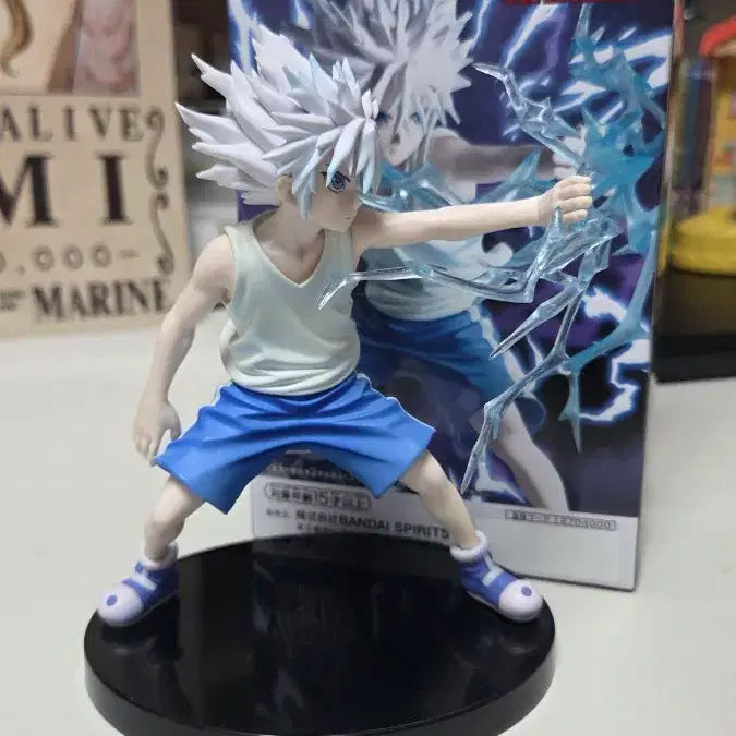 [BUNJANG] Hunter x Hunter Killua Zoldyck Vibration Stars Figure (Damaged) / 다리 파손 급처)헌터헌터 키르아 바이브레이션 스타즈 피규어