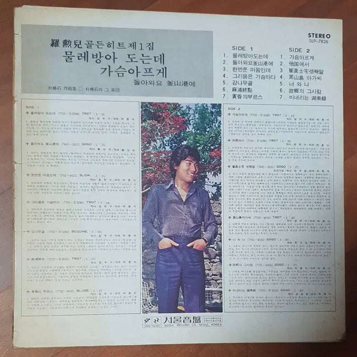 [BUNJANG] Na Hoon-a Golden Hit Vol. 1 LP / 나훈아 골든히트 제1집 LP