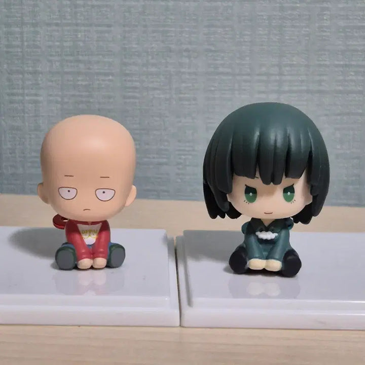 [BUNJANG] One-Punch Man Saitama Fubuki Spring-Loaded Gacha Bundle Set / [일괄] 원펀맨 사이타마 후부키 태엽가챠