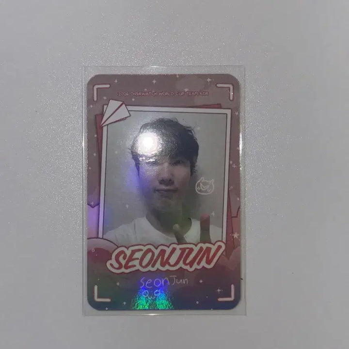 [BUNJANG] OWWC Sunjun Special Photocard / OWWC 옵드컵 선준 스페셜 포토카드