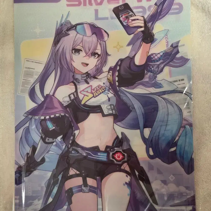 [BUNJANG] Honkai: Star Rail Exhibition Exclusive Ticket (Evanece) &amp; Silver Wolf &amp; Himeko L-shaped Clear File Bundle Set / 스타레일 전시회 특전 티켓 에바네시아, 은랑&amp;히메코 L자 클리어 화일 일괄