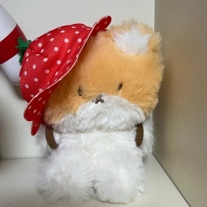 [BUNJANG] Baekhyun Strawberry Plush Doll / 백현 딸기 터래기 인형