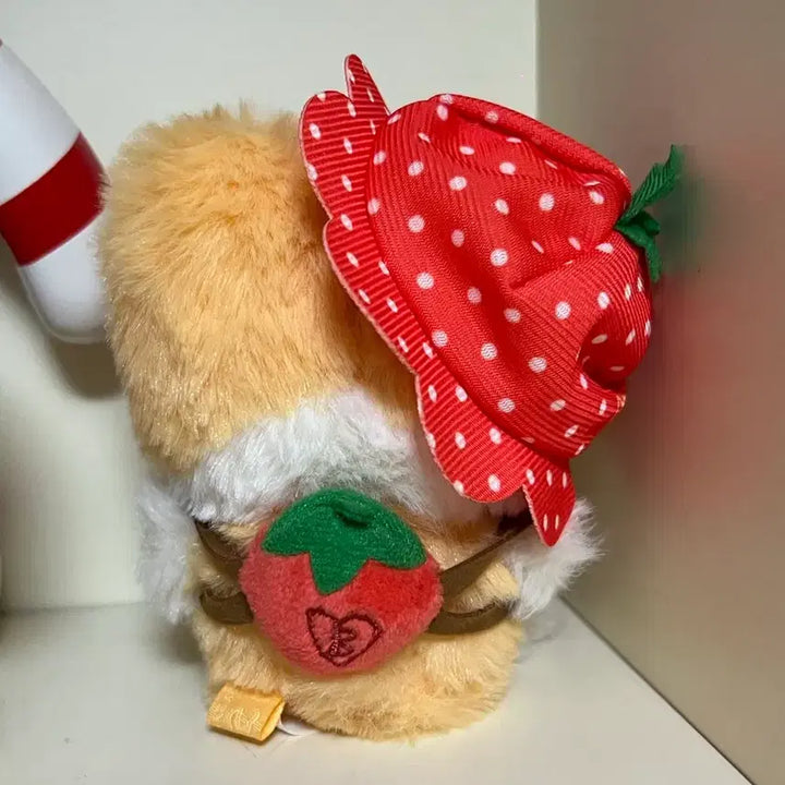 [BUNJANG] Baekhyun Strawberry Plush Doll / 백현 딸기 터래기 인형