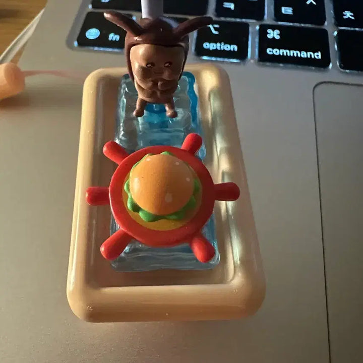 [BUNJANG] SpongeBob Cockroach Keycap (Unsealed) / 스펀지밥 키캡 바퀴벌레 개봉품