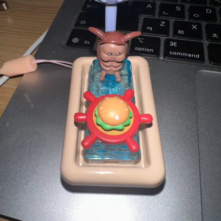 [BUNJANG] SpongeBob Cockroach Keycap (Unsealed) / 스펀지밥 키캡 바퀴벌레 개봉품