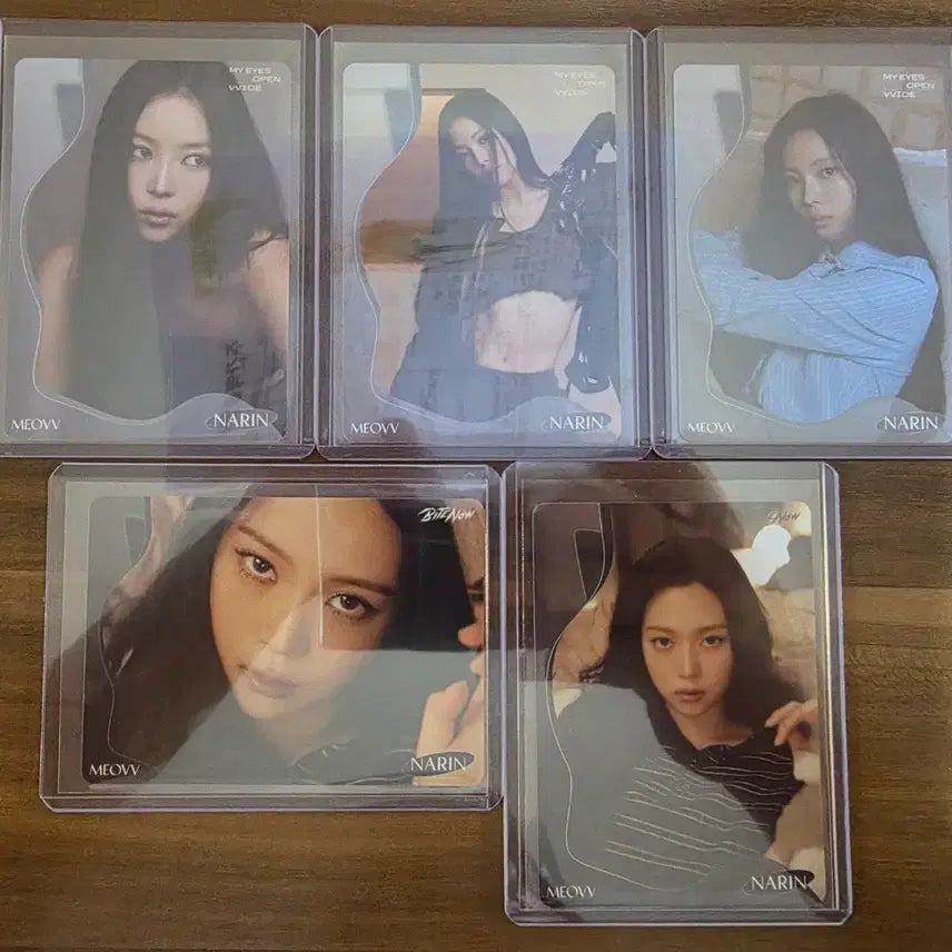[BUNJANG] 2026 Tereca Miyau Collection Narin Cards Bundle Set / 2026 테레카 미야오 컬렉션 카드 나린 카드 모음