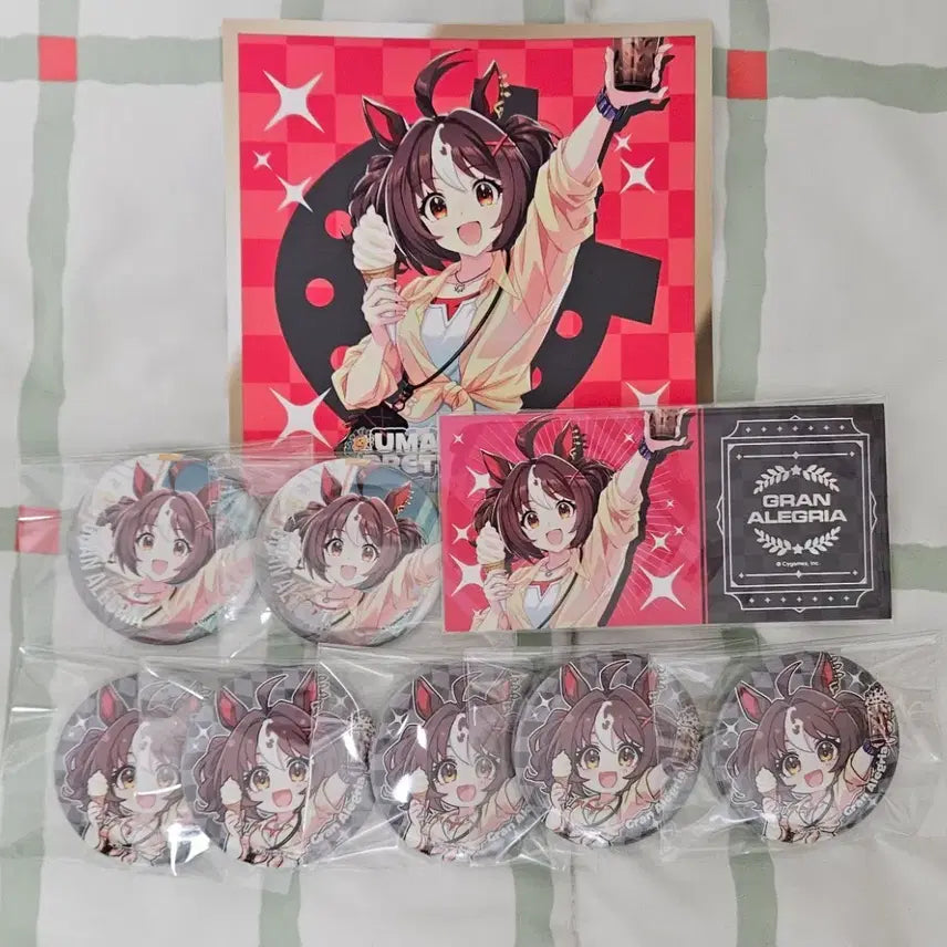 [BUNJANG] Uma Musume Collaboration Cafe Gran Allegria Goods Set / 우마무스메 콜라보 카페 그란 알레그리아 굿즈 세트