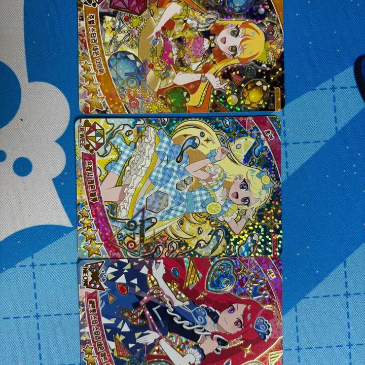 [BUNJANG] IDOLY PRIDE JuriA ChoA Sebin Jewel Set Card Bundle / 비밀의 아이프리 링1탄 4성 주리아 초아 세빈 카드 일괄 판매