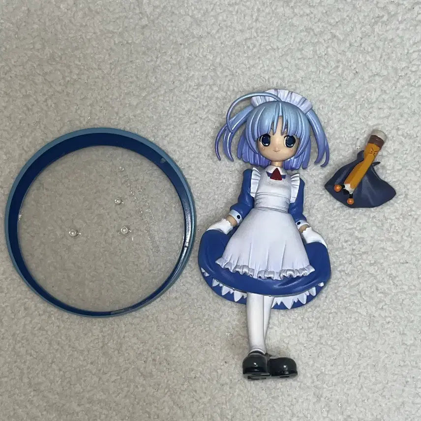 [BUNJANG] Moe Tan Maid Figure / 고전 레어 희귀 미소녀 피규어 모에땅 메이드 피규어