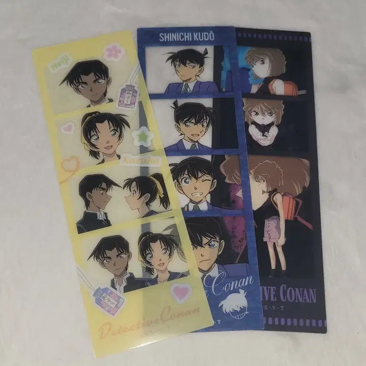[BUNJANG] Detective Conan Life Four-Cut Card Set (3 Types) / 명탐정 코난 인생넷컷 카드 3종 일괄