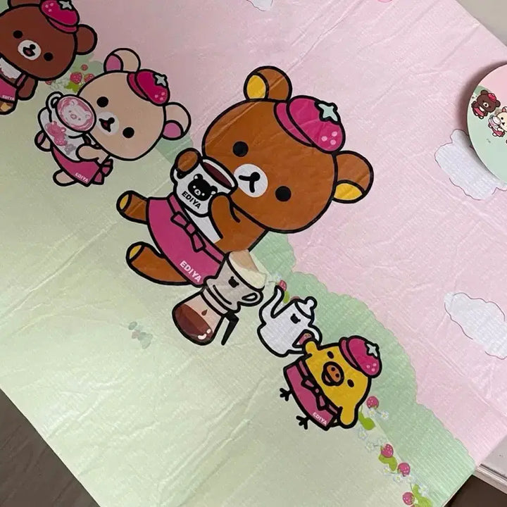 [BUNJANG] Ediya Rilakkuma Reusable Bag / 이디야 콜라보 리락쿠마 리유저블백
