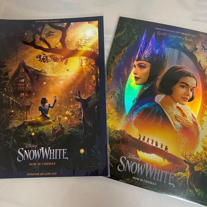 [BUNJANG] Disney Snow White Signature Art Card Special Benefit / 디즈니 백설공주 시그니처 아트 카드 특전(새상품)