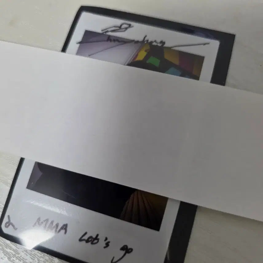 [BUNJANG] IDream CHU YUCHAN Signed Polaroid Photo / 아이딧 추유찬 싸폴 사인폴라로이드