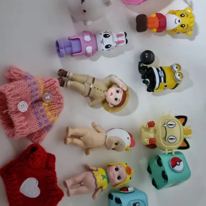 [BUNJANG] Sonny Angel x Pokémon Character Figure Bundle Set / 쏘니엔젤 포켓몬  캐릭터 피규어 일괄 인형옷