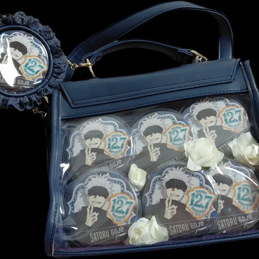 [BUNJANG] Gojo Satoru Ita-bag (Wego Satchel Bag Navy) / 고죠 사토루 이타백 (위고 사첼백 네이비)