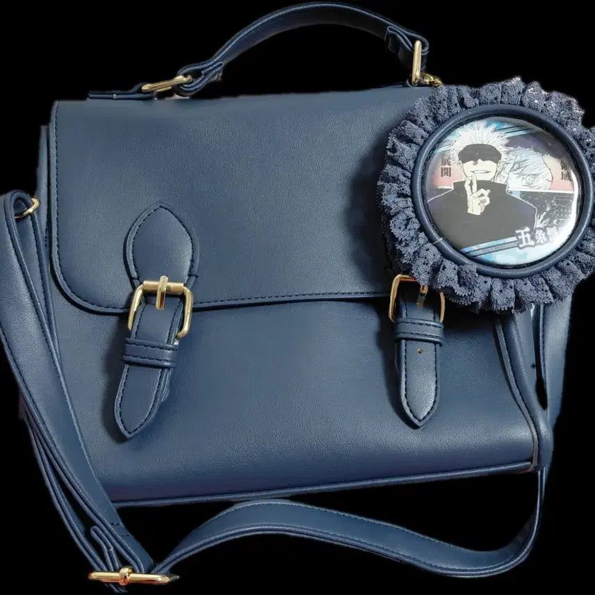[BUNJANG] Gojo Satoru Ita-bag (Wego Satchel Bag Navy) / 고죠 사토루 이타백 (위고 사첼백 네이비)