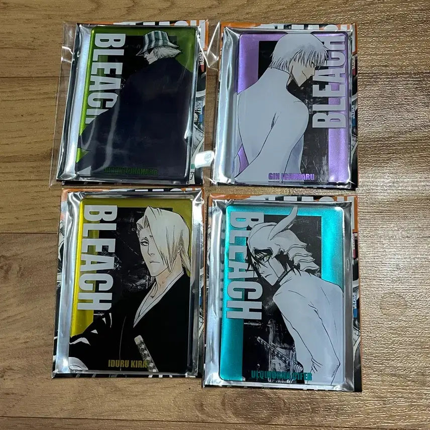 [BUNJANG] Bleach Jump Shop Status Cards Bundle Set / 블리치 점프샵 스테이터스 4종 일괄판매