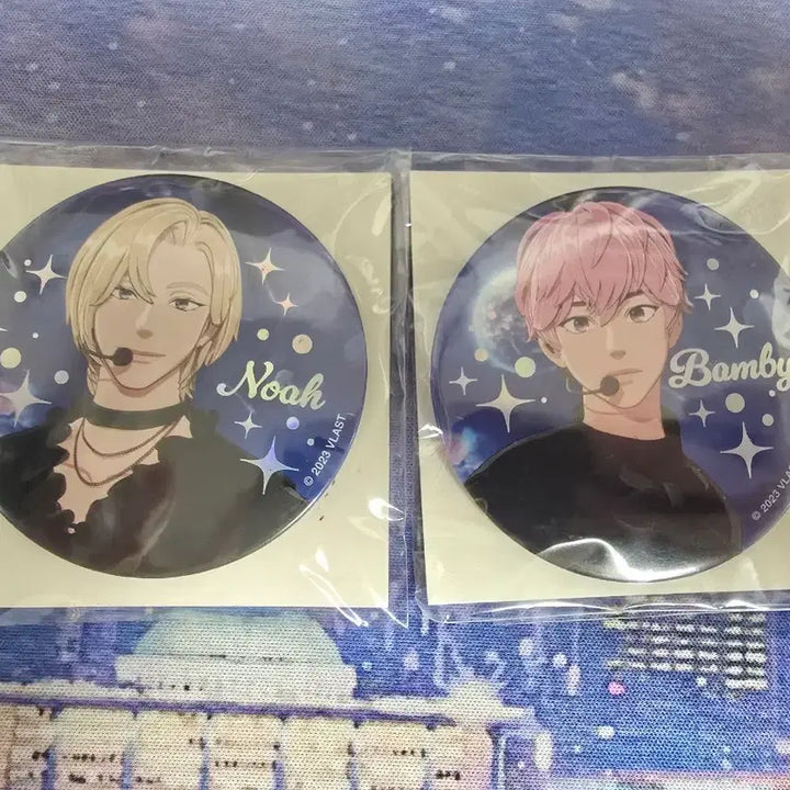 [BUNJANG] PLAVE Noah Bambi Aniplus Badge Bundle Set / 플레이브 애니플러스 뱃지 노아 밤비 일괄