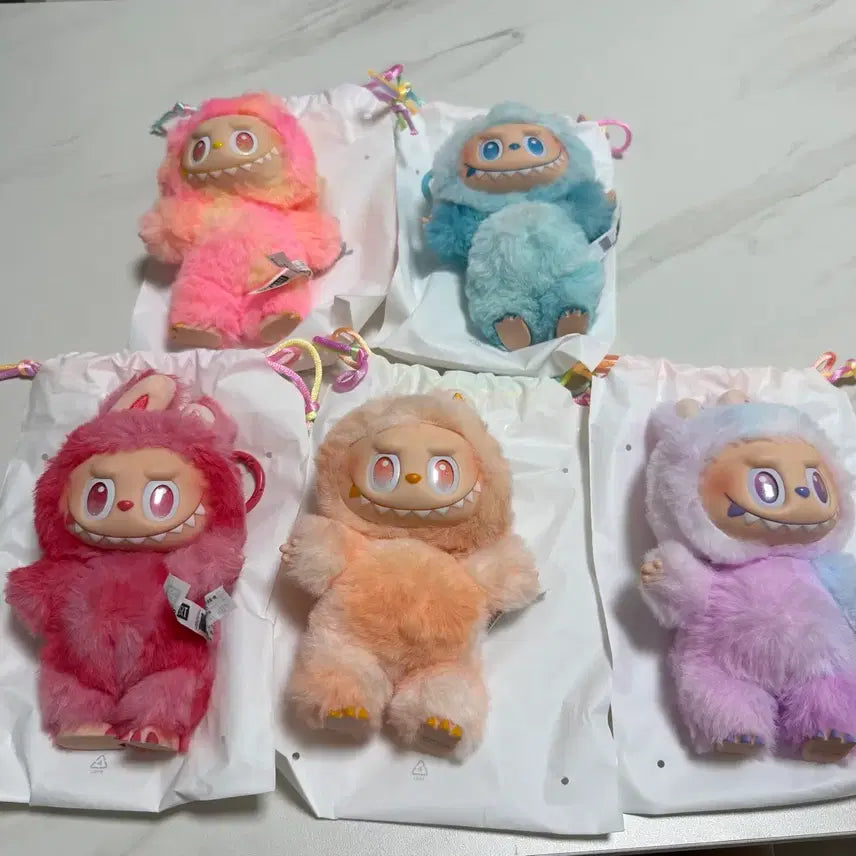 [BUNJANG] Labubu Original Plushies Bundle Set / 라부부 정품 인형 일괄 판매