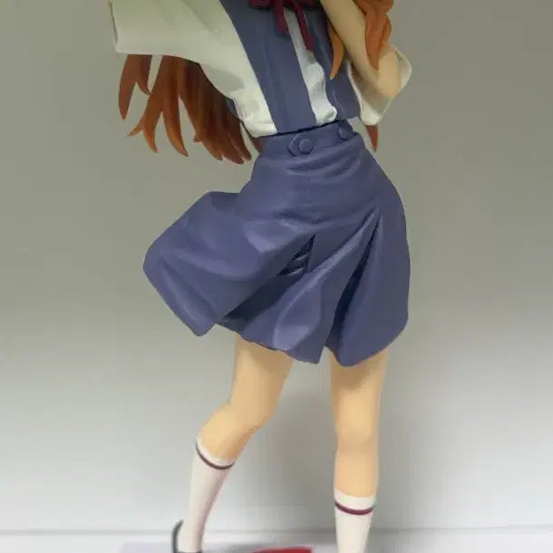 [BUNJANG] Neon Genesis Evangelion Asuka School Uniform Figure / 급처)신세기 에반게리온 아스카  교복 피규어