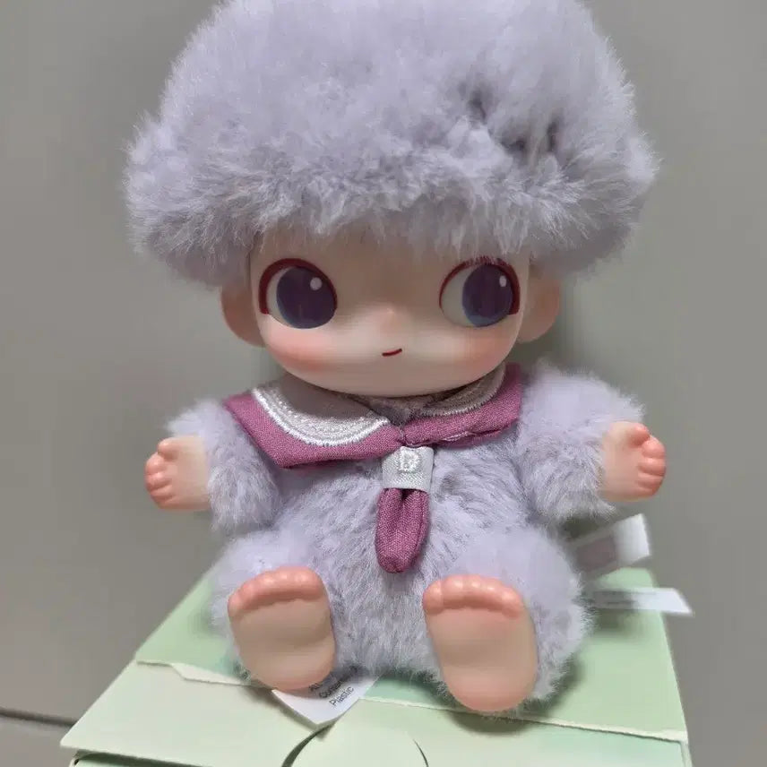 [BUNJANG] Pop Mart Dimoo New Beginning (Pure) Plush Keychain / 팝마트 디무 새로운시작(순수)