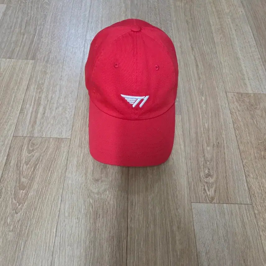 [BUNJANG] T1 Red Baseball Cap / T1 모자 볼캡 레드