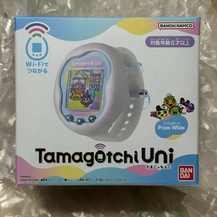 [BUNJANG] Bandai Tamagotchi Uni Prism White Limited Edition / [미개봉] 다마고치 유니 프리즘 화이트 반다이 한정 uni