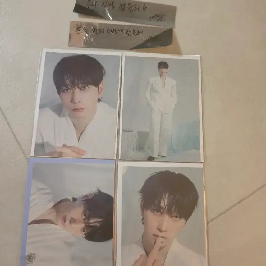 [BUNJANG] 2PM The Return Incheon Hwang Chan-sung Photocard Bundle Set / 2pm the return 인천 황찬성 랜포 4종 드볼