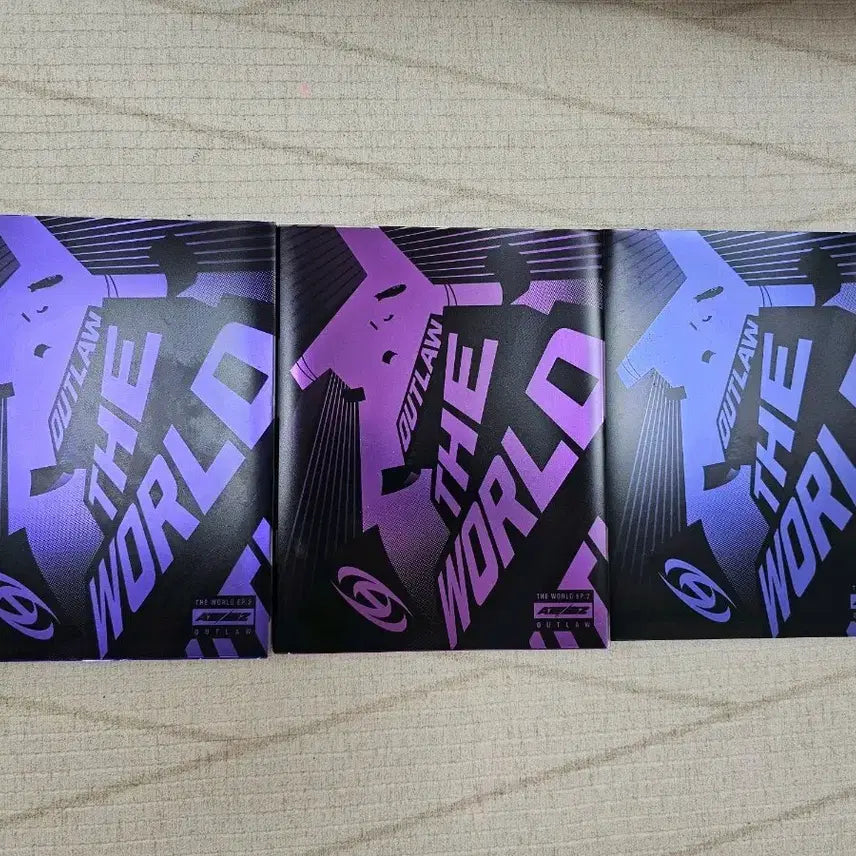 [BUNJANG] ATEEZ OUTLAW Bouncy Album Set / 에이티즈 OUTLAW THE WORLD 바운시 앨범 3종