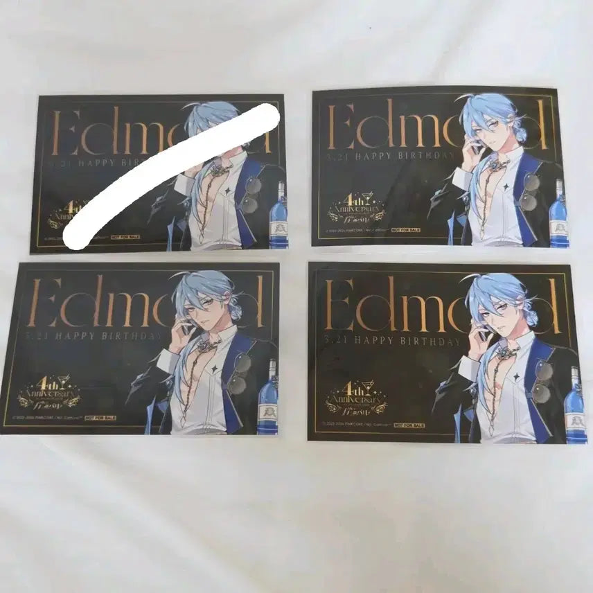 [BUNJANG] Nukarnival Edmond 4th Anniversary Birthday Bromide / 누카니발 에드몬드 4주년 생일브마