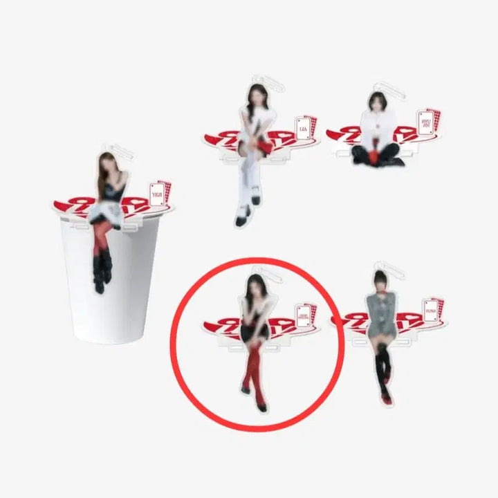 [BUNJANG] ITZY Chaeryeong Fanmeeting MD Secret Acrylic Stopper / 있지 채령 아크릴 스토퍼 팬미팅 md