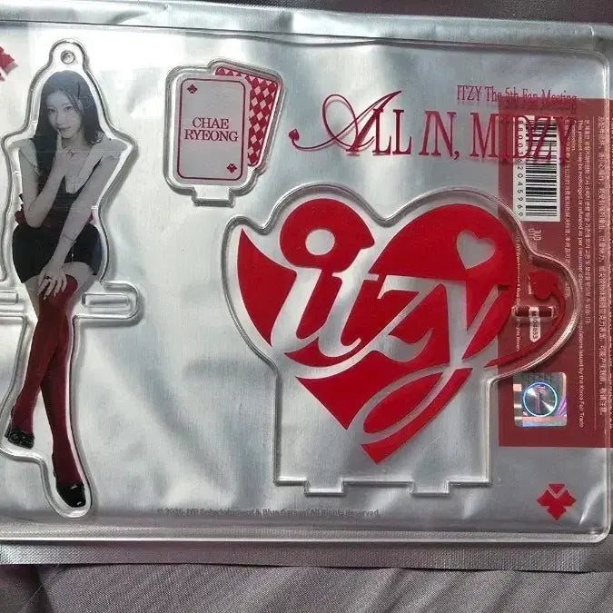 [BUNJANG] ITZY Chaeryeong Fanmeeting MD Secret Acrylic Stopper / 있지 채령 아크릴 스토퍼 팬미팅 md
