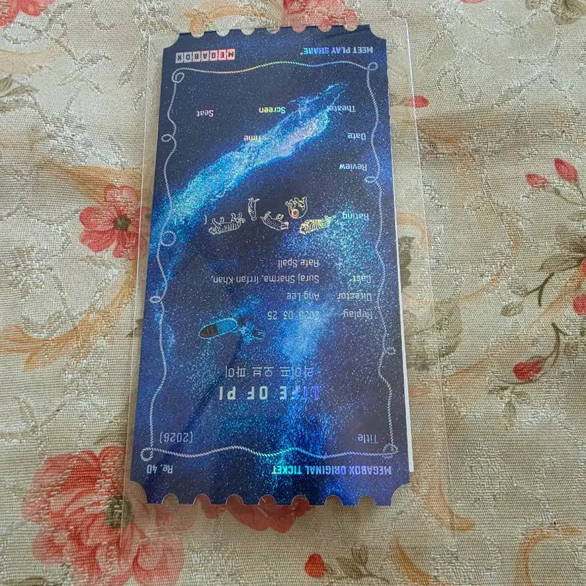 [BUNJANG] Life of Pi Original Ticket / 라이프 오브 파이 오리지널티켓