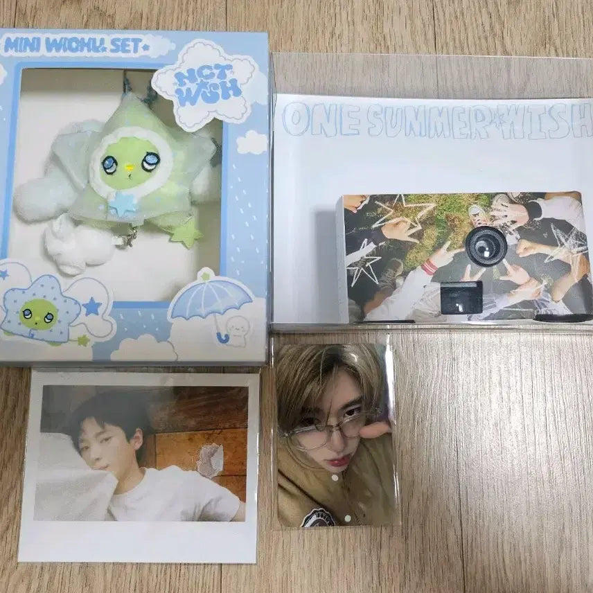 [BUNJANG] NCT WISH Mini WISH Set + Film Camera Set / 엔시티 위시) NCT WISH 미니 위츄 세트 + 필름 카메라 세트 일괄
