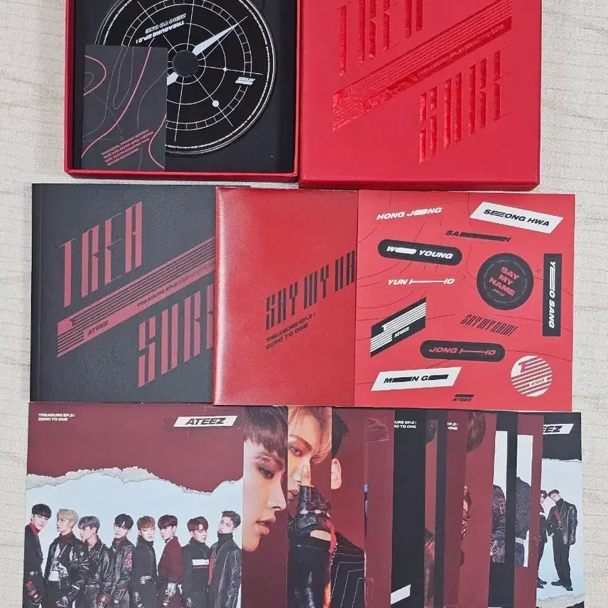 [BUNJANG] ATEEZ TREASURE EP.2: Zero To One Album / 에이티즈 ATEEZ TREASURE EP.2  세마넴 앨범