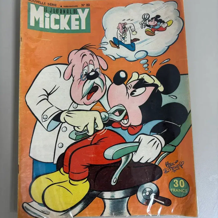 [BUNJANG] Vintage Donald Duck, Mickey Mouse Cartoon Magazine Set / 빈티지 도날드덕,미키마우스 만화잡지