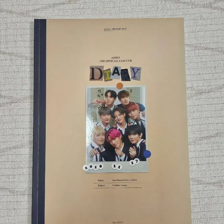 [BUNJANG] ATEEZ 2nd Generation Fanclub Kit Photobook / 에이티즈 2기 팬클럽키트 포토북