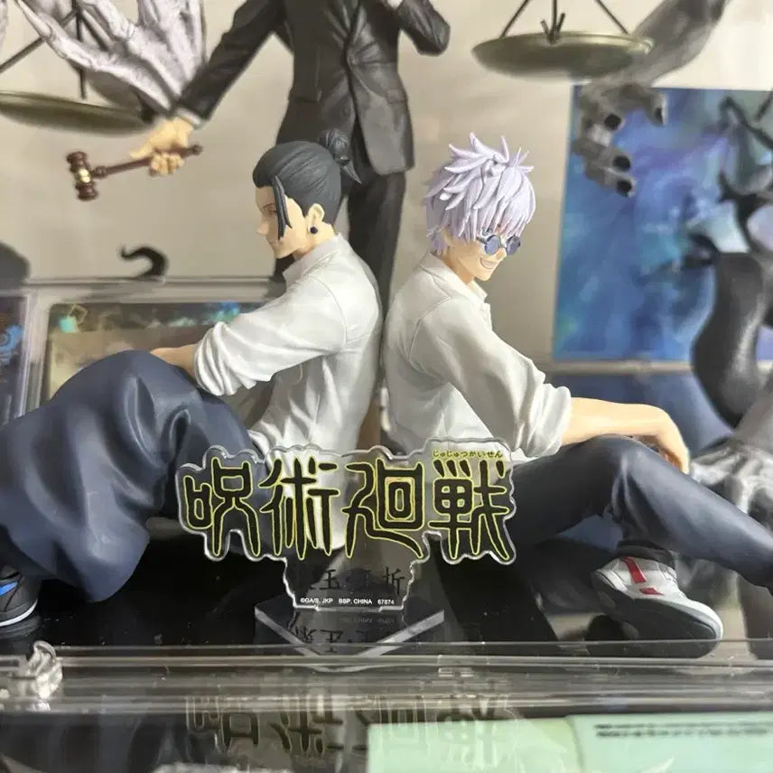 [BUNJANG] Jujutsu Kaisen Yume-Rize Gojo &amp; Geto Acrylic Standee Bundle Set (Premonition Arc) / 주술회전 유메미라이즈 고죠 게토 아크릴(회옥 옥절) 일괄