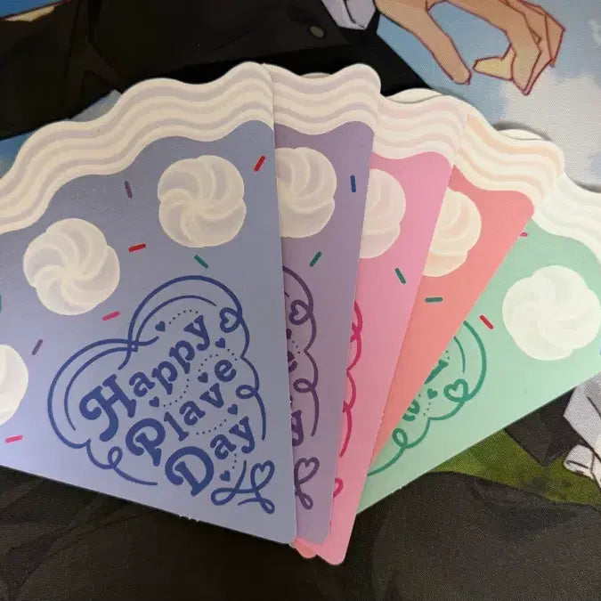 [BUNJANG] PLAVE 2nd Anniversary Cake Postcard Bundle Set / 플레이브 2주년 케이크 엽서 일괄 양도