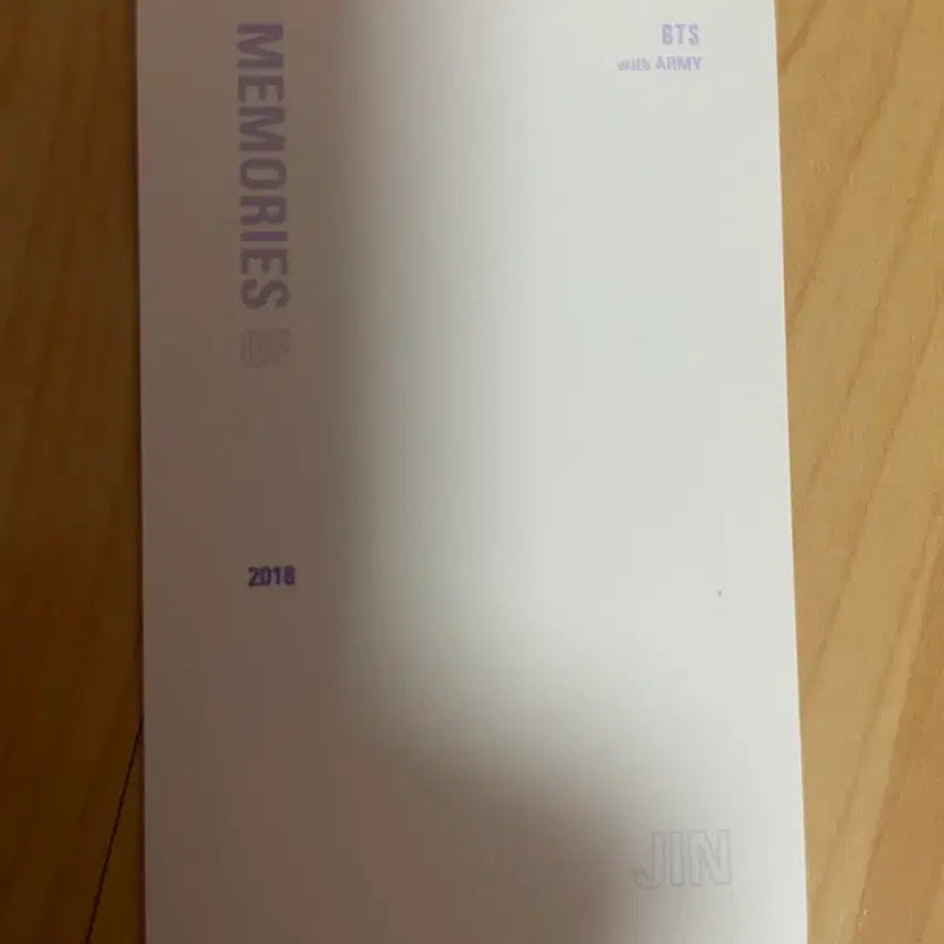 [BUNJANG] BTS Jin 2018 Memories Photocard / BTS 방탄 진 JIN 석진 2018 메모리즈 포카