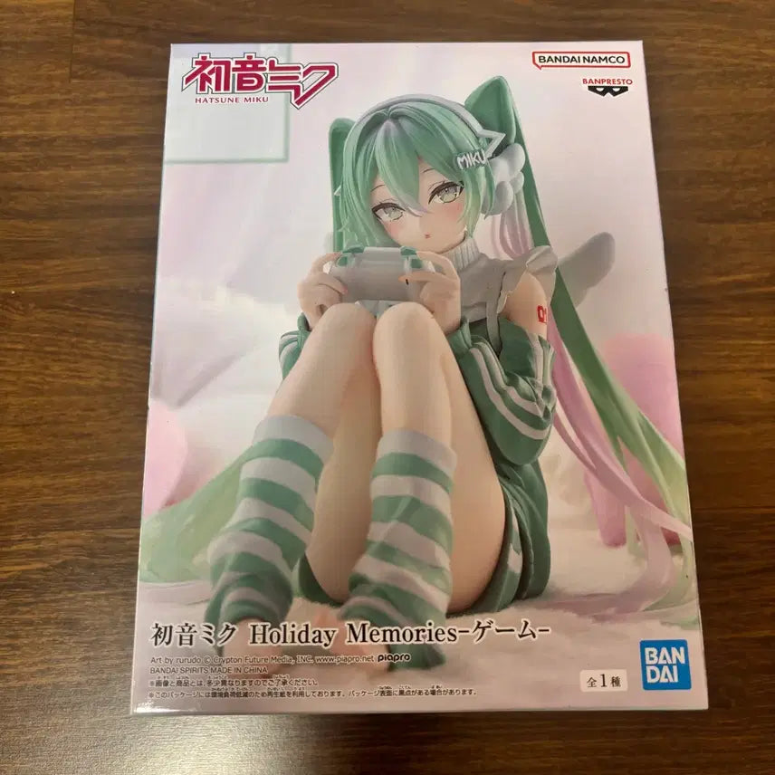 [BUNJANG] Hatsune Miku Holiday Memories Figure / [미개봉] 하츠네 미쿠 홀리데이 메모리즈 피규어 게임 피규어