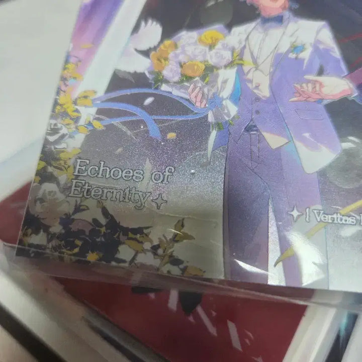 [BUNJANG] Honkai Star Rail Ratiocio Aventurine Wedding Set Clear Card / 스타레일 레이시오 어벤츄린 레이츄린 웨딩 해외 중국 엽서 클리어 카드
