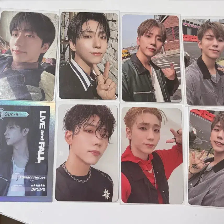 [BUNJANG] Xdinary Heroes Gunil Photocard / 엑스디너리 히어로즈 엑디즈 건일 포토카드 포카