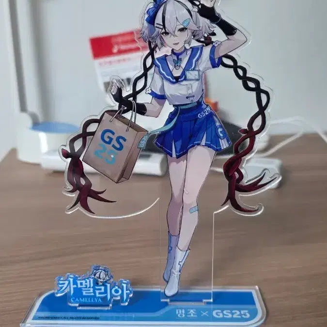 [BUNJANG] Myojo Camellia GS25 Collaboration Acrylic Stand / 명조 카멜리아 gs25 콜라보 아크릴 스탠드