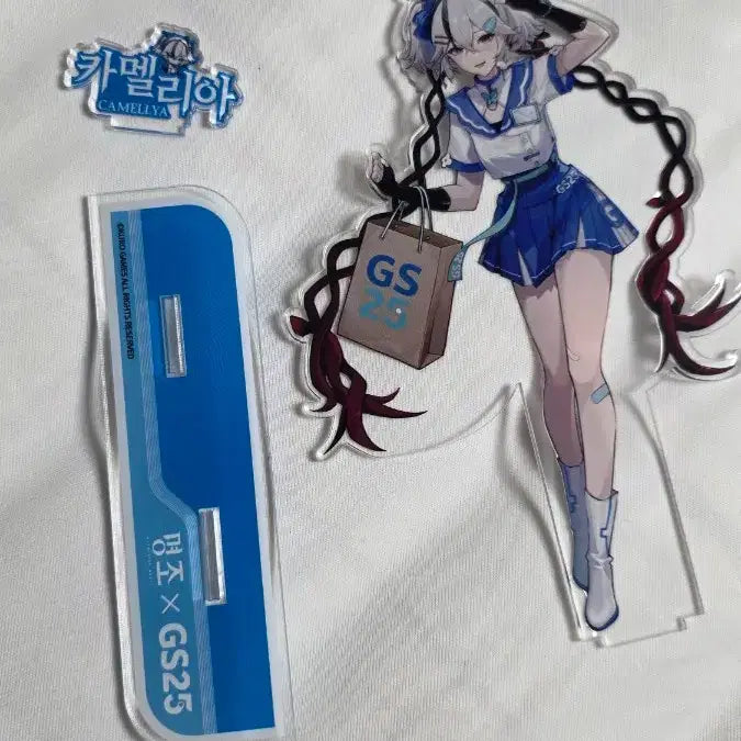 [BUNJANG] Myojo Camellia GS25 Collaboration Acrylic Stand / 명조 카멜리아 gs25 콜라보 아크릴 스탠드